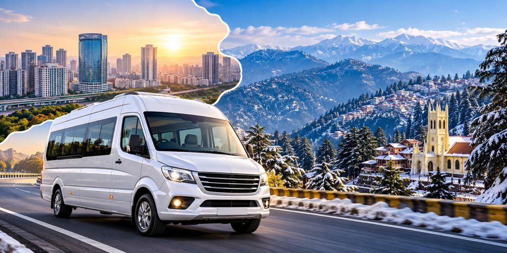 Noida to Shimla Tempo Traveller