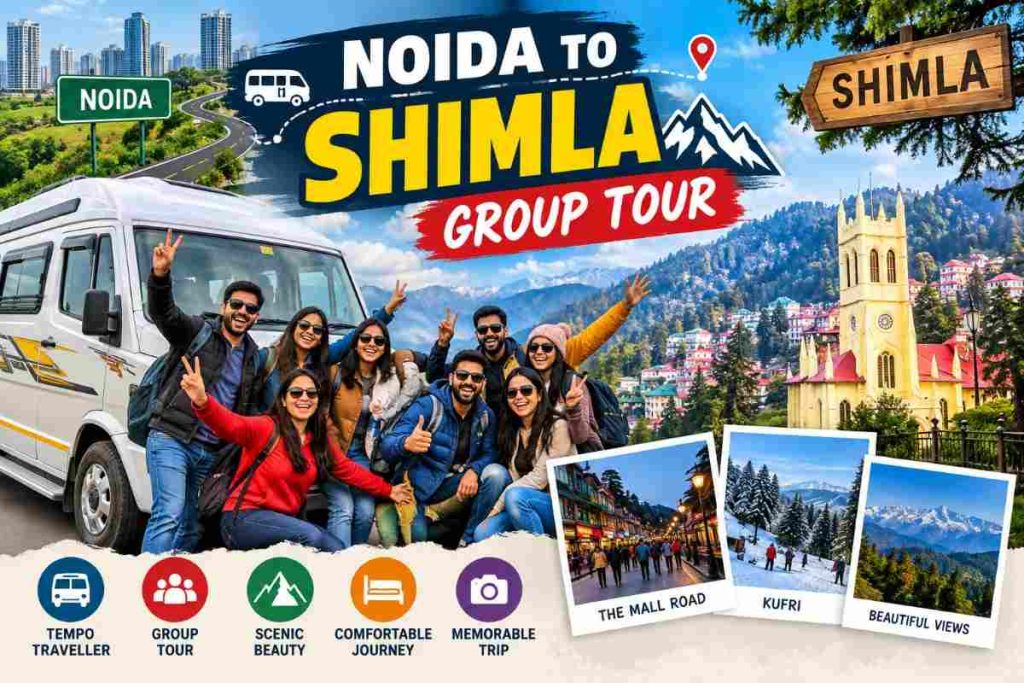 Noida to Shimla group travel